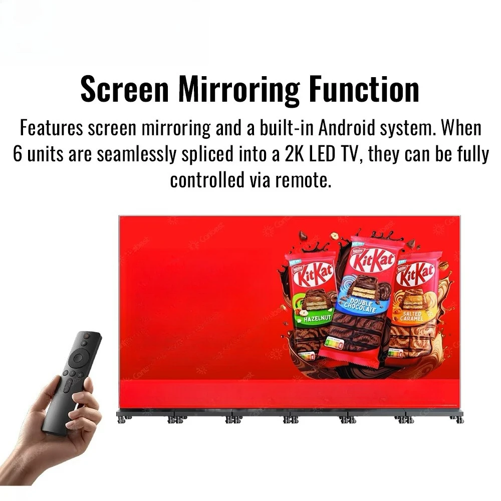 Canbest Foldable HOB LED Poster Screen P1.2 P1.5 P1.8 P2.5 Indoor Digital Advertising Display Video Wall Banner for Retail Store