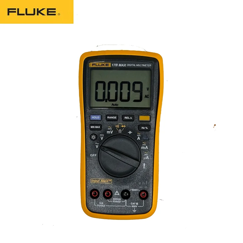 Fluke 15BMAX/17B MAX Digital Automatic Multimeter Digital AC/DC Digital Vlotage Auto Range Multimeter With Temperature