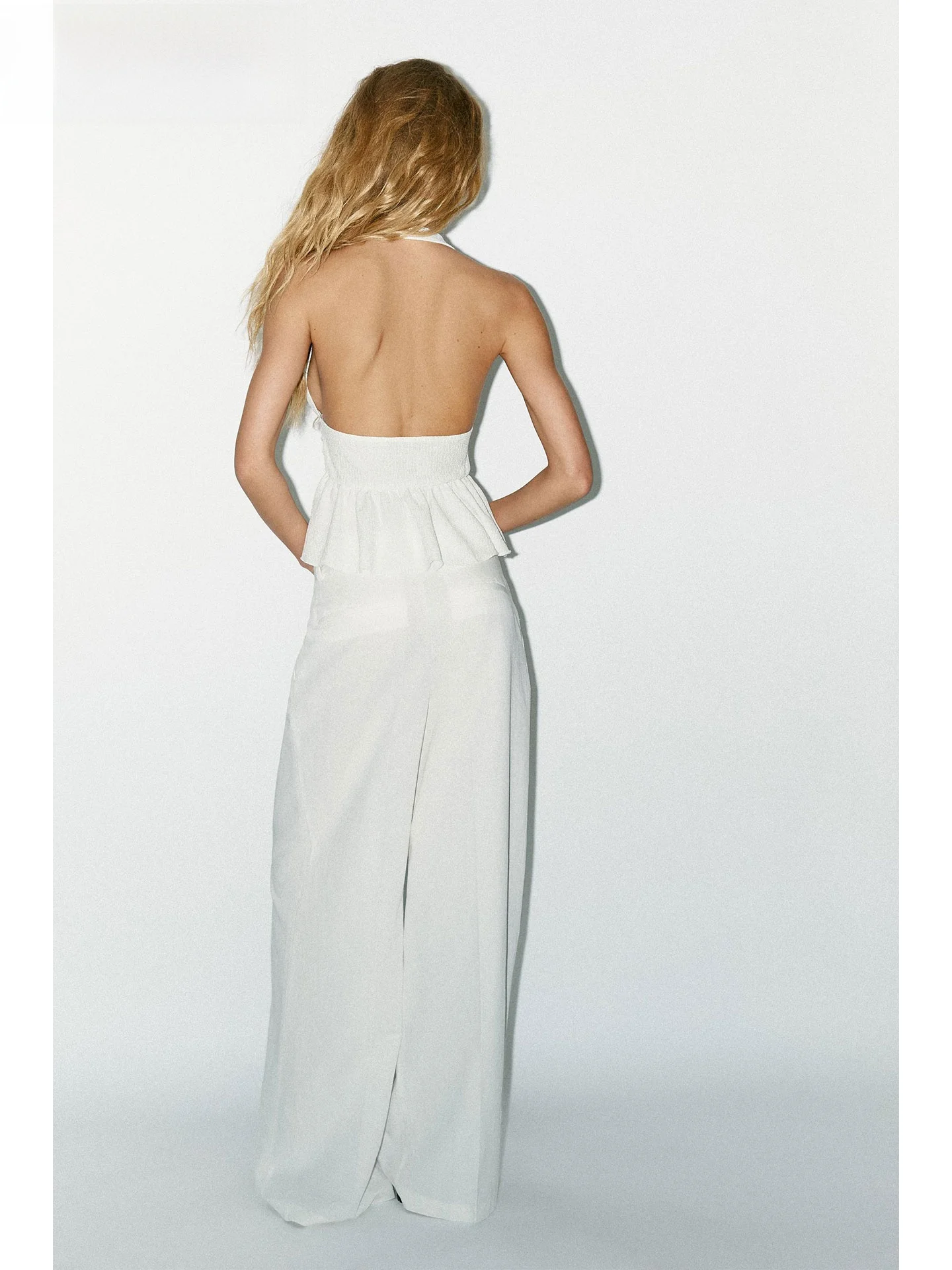 ZAPRHA 2025 été nouvelle fille Sexy épicé Bal multicouche décoration col suspendu Neline haut polyvalent femmes gilet