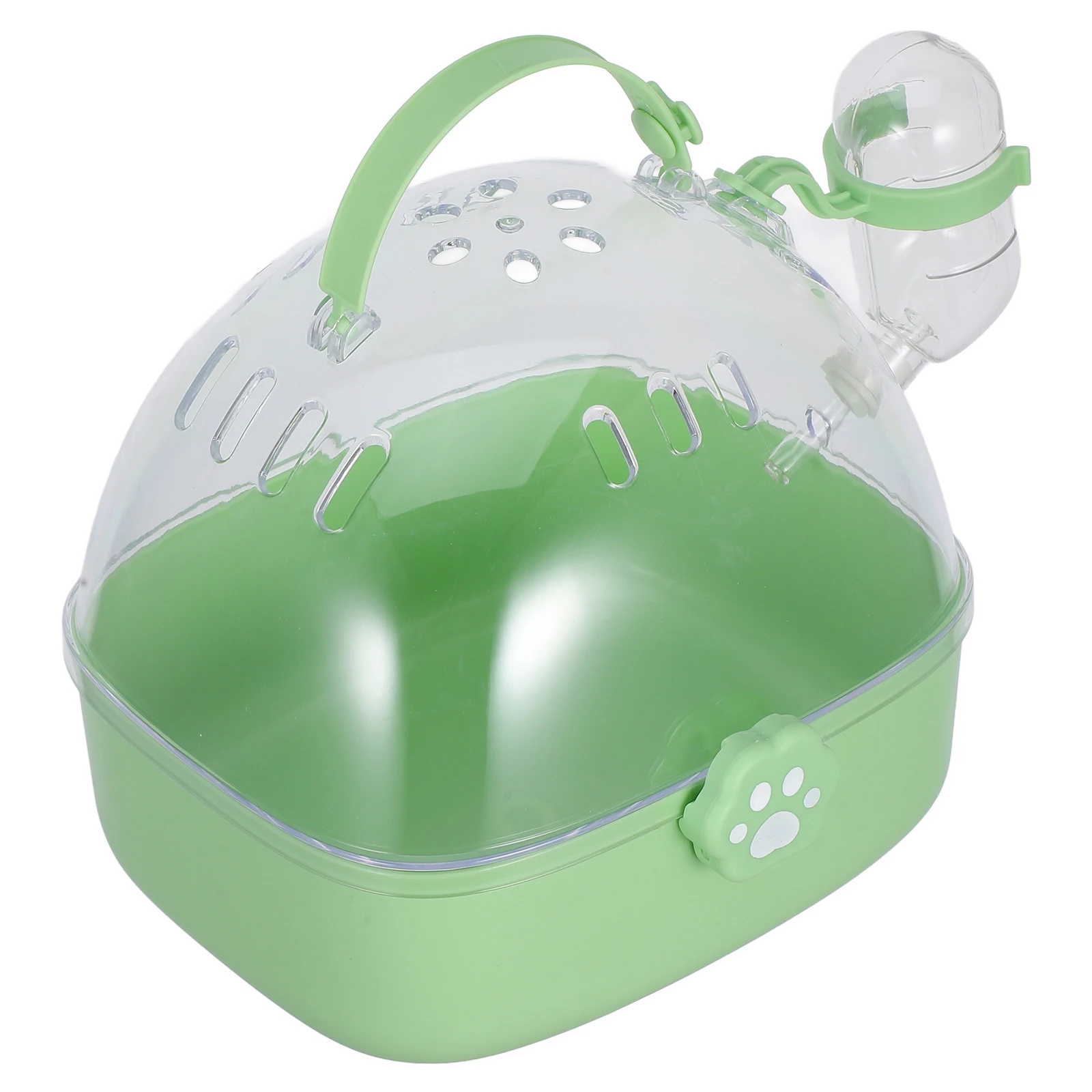 

Portable Hamster Travel Abs Durable Ventilated Small Pet Carrier With Water Bottle For Hamsters Gerbils Mice Birds Reptile Cage