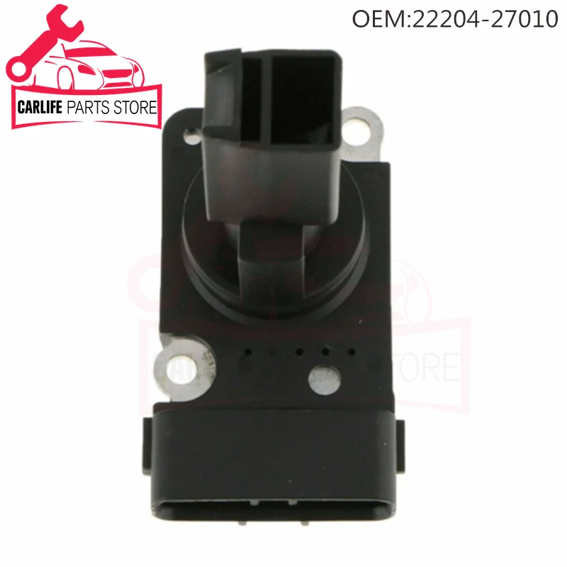 22204-27010 2220427010เซ็นเซอร์การไหลของอากาศเชิงมวล MAF สำหรับ Toyota Avensis Corolla Previa RAV 4 Land Cruiser 2.0 D-4D AFH70M-23 AFH70M23