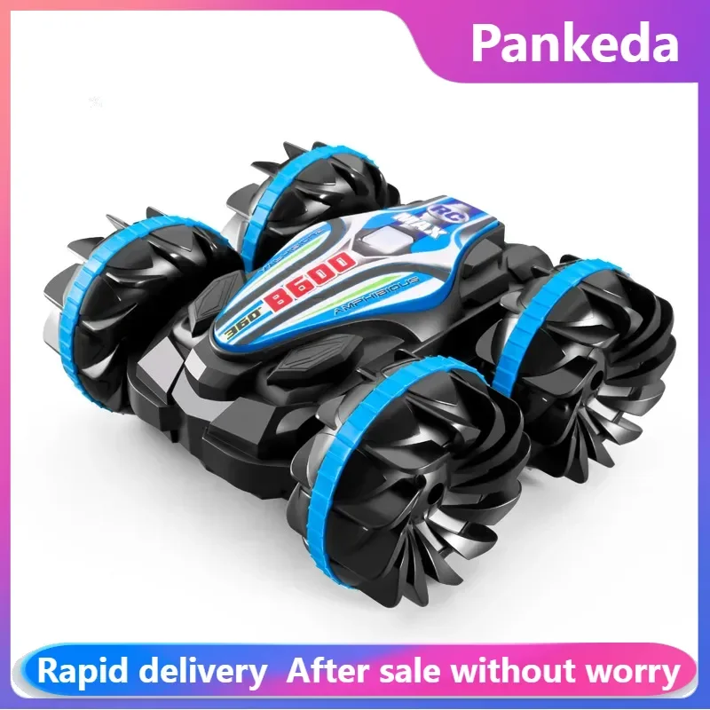 Stunt RC Car Newest High-tech Remote Control Car 2.4G Amphibious  Double-sided Tumbling Driving Children's Electric Toys for Boy