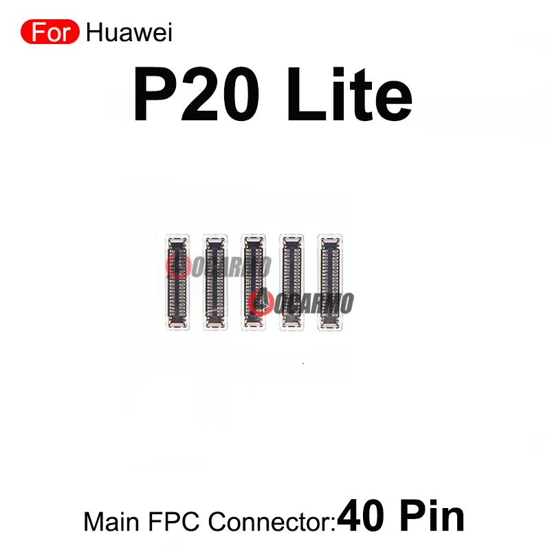 40 Pins LCD Connector Main Board Connector MotherBoard Flex Connector For Huawei P20 Lite P30 Pro Repair Parts