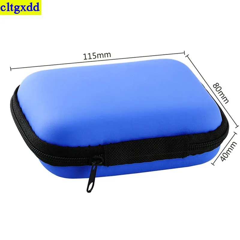Cltgxdd 1 piece travel storage bag, headphone bag, charging wire storage box, zipper bag, waterproof portable product storage