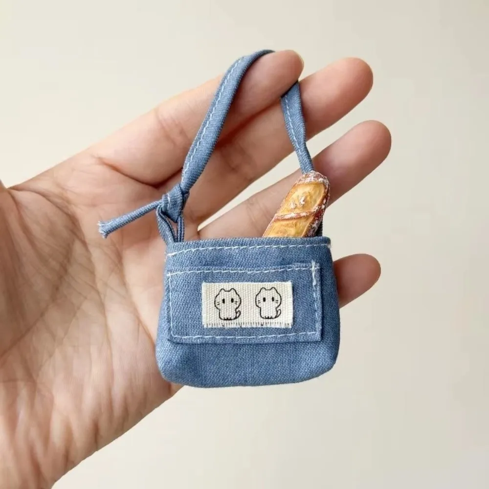 Denim Mini Denim Crossbody Bag Crossbody Strap Shoulder Style Doll Accessories Universal Mini Size Mini Crossbody Bag