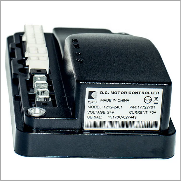 

China Made Curtis 24V 70A Permanent Magnet DC Motor Controller 1212-2401