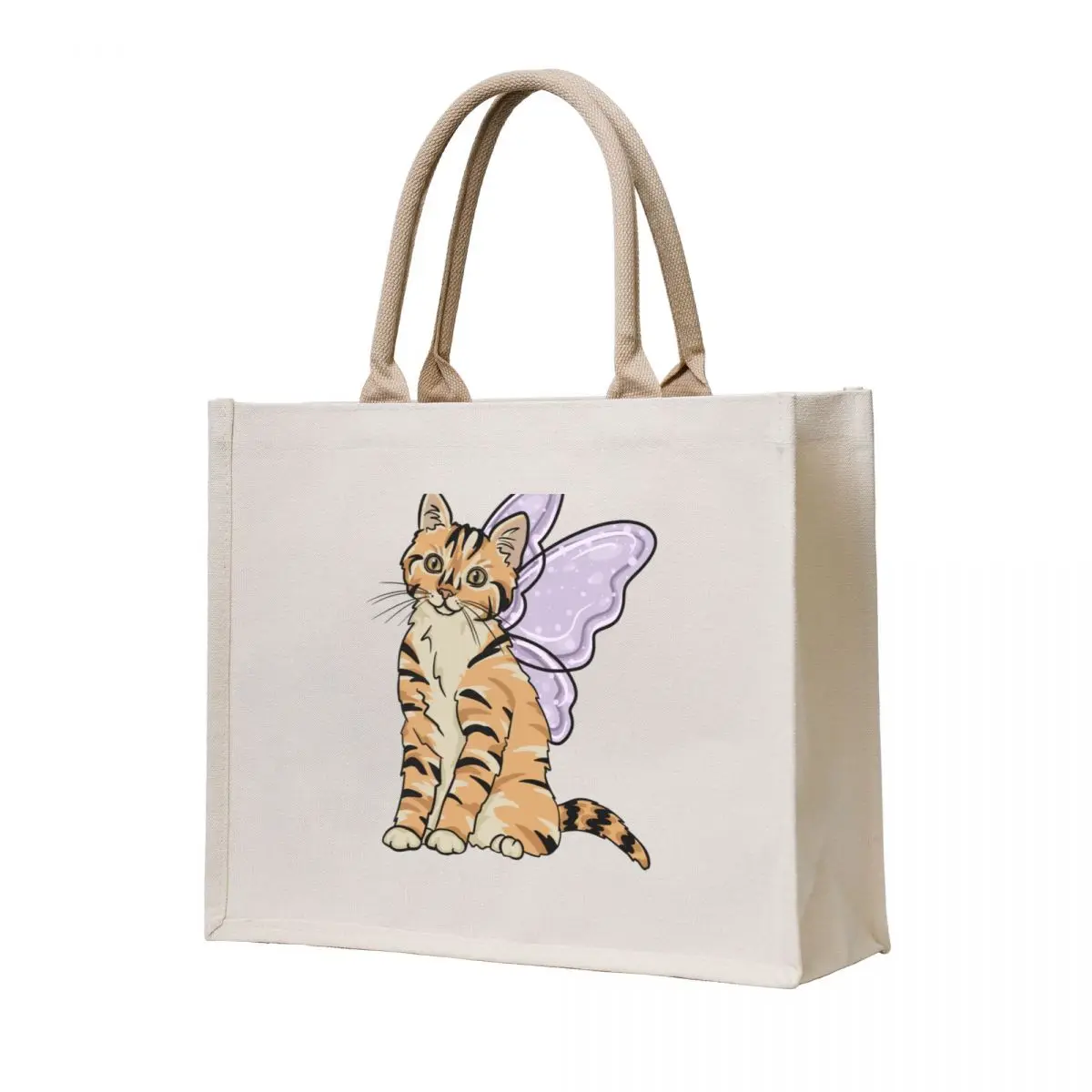 

Fairy Kitten Tote Bag Cloth bags Women bags shopper bag women