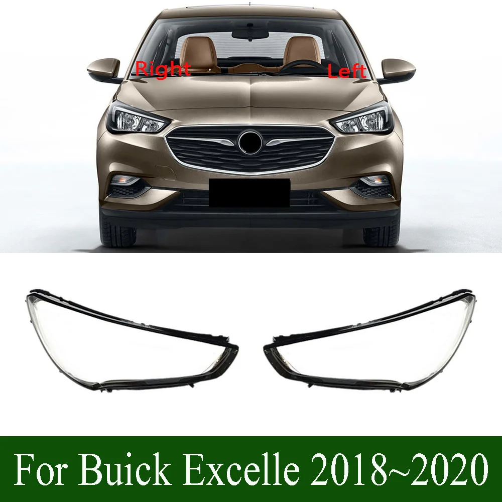 

For Buick Excelle 2018~2020 Headlamp Transparent Shell Lampshade Lamp Shade Front Headlight Cover Lens Plexiglass