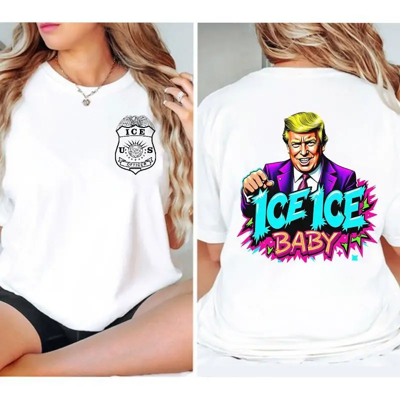 

Ice Ice Baby Trump Shirt, Unisex Tee, Trending Graphic Tee