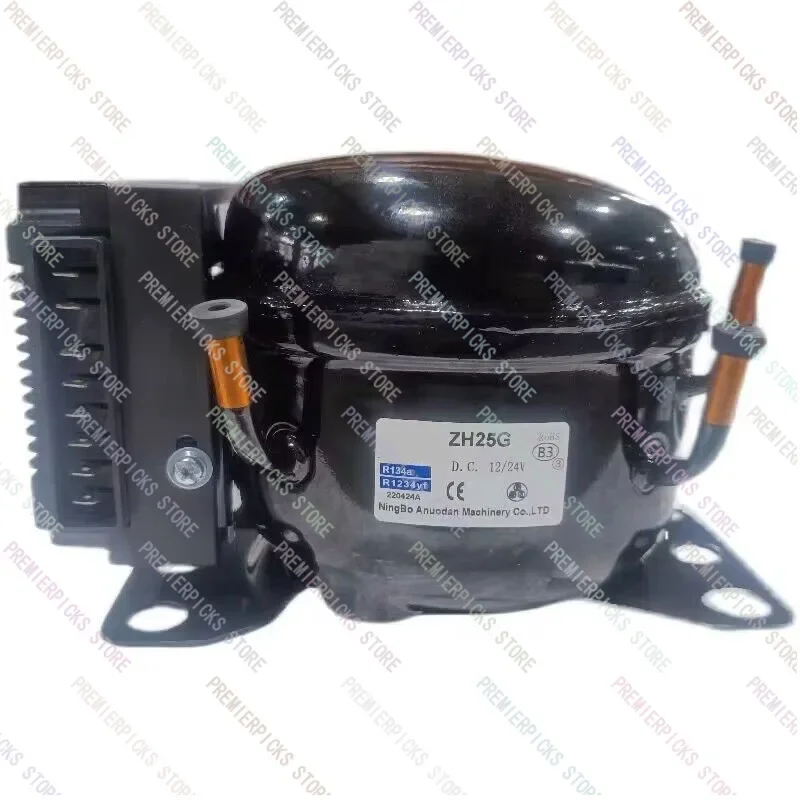 Compressor 12V 24V DC  Suitable for Car Ship Refrigerator Freezer Mini    ZH25G35G