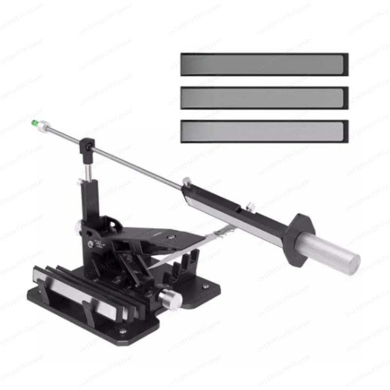 Knife Sharpener System GEN 2, Heavy Duty Aluminum Professional Knife Sharpening Tool with Diamond