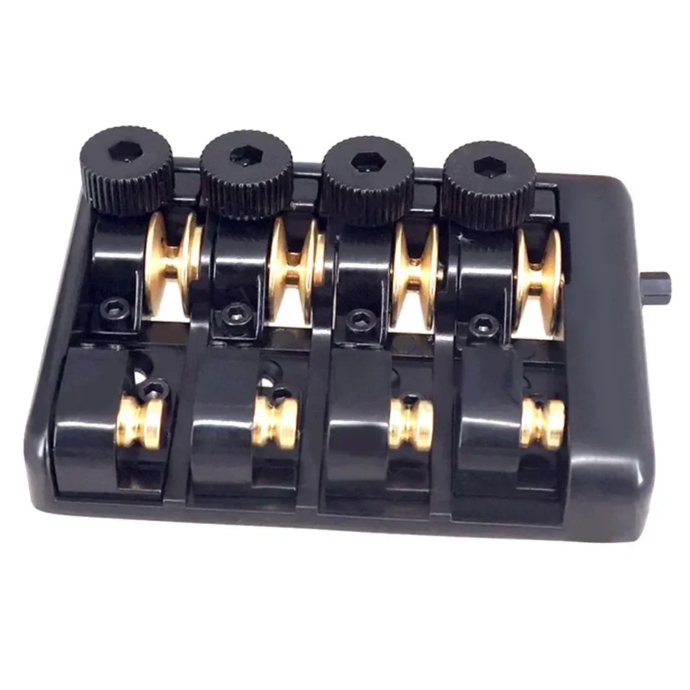 Guitar Part Travel Bass Bridge Accessories Easy Installation Headless Professional Repair Brand New Long Lasting