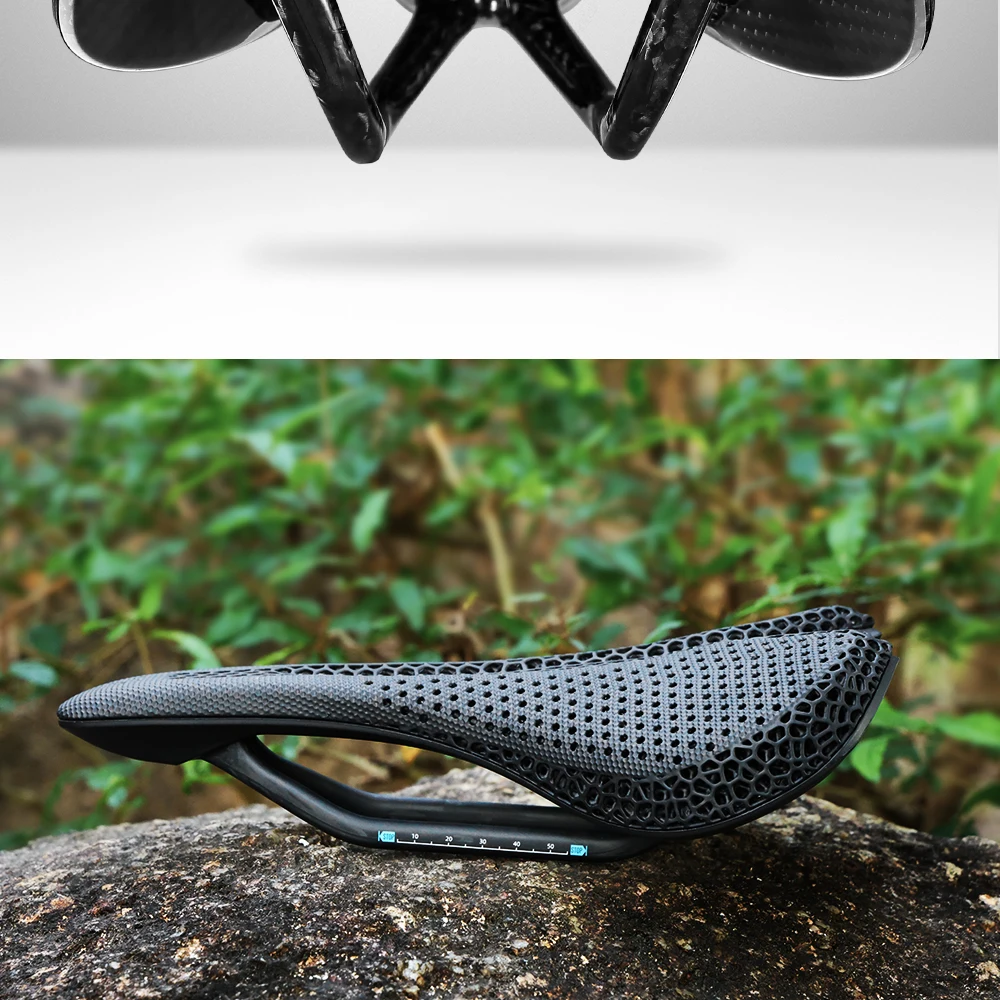 RYET Ultraleichter Carbon 3D-Gedruckter Fahrradsattel 190g/210g 7*9 Fahrrad-Sitzkissen für Rennrad MTB Mountain Gravel Radzubehör – Detail 32