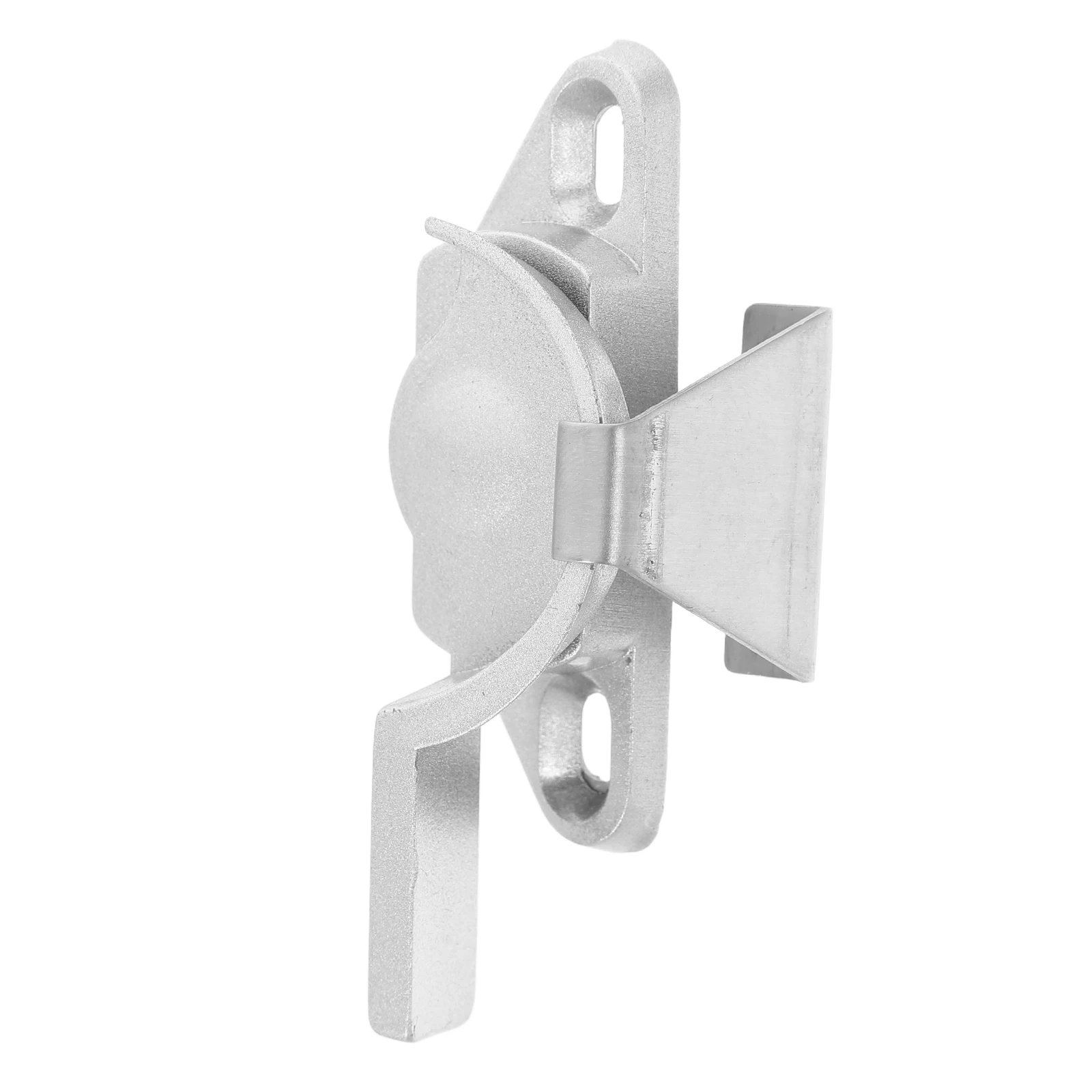 Sliding Window Aluminum Alloy Crescent Lock Buckle Casement Windows Latch Lock Replacement Window Parts Security Silver