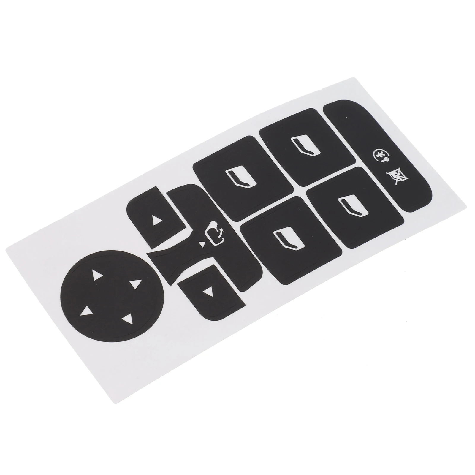 1set Car Button Repair Decal Sticker For C4 For Grand Car Window Button Repair Sticker Push Button Interior Accessorie