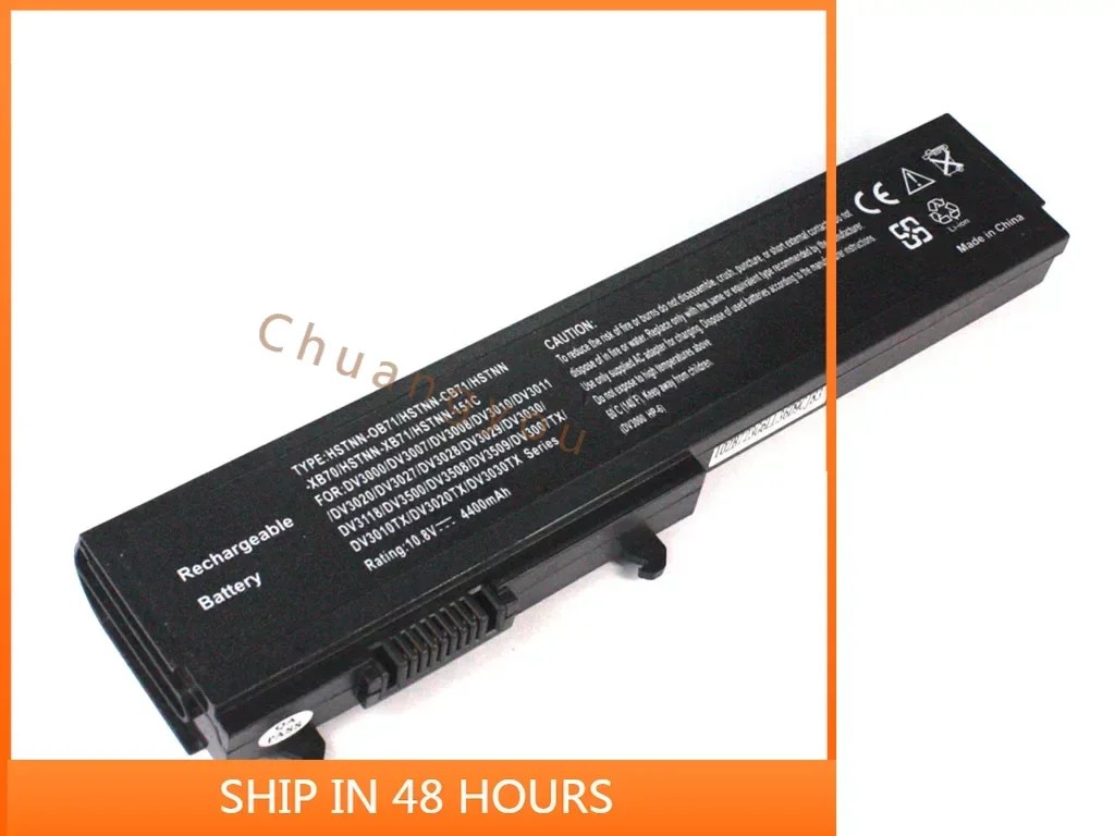 Batteries for Applicable to HP HP Dv3000 Dv3100 Dv3500 Dv3600 Dv3650 3020   Laptop battery