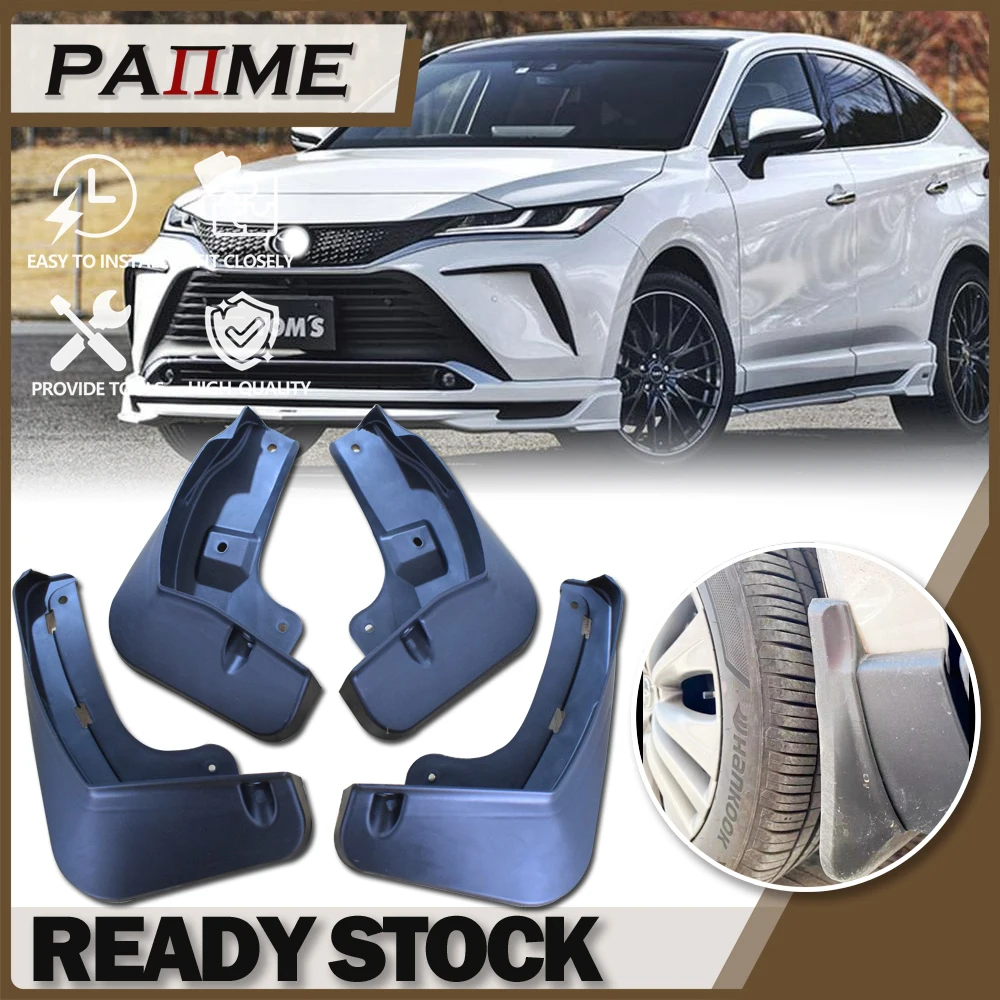 ReadyStock Vehicle Car MudFlap For Toyota Harrier venza  2021 2022 2023 2024 Front Rear Mudguards Fender YC102129