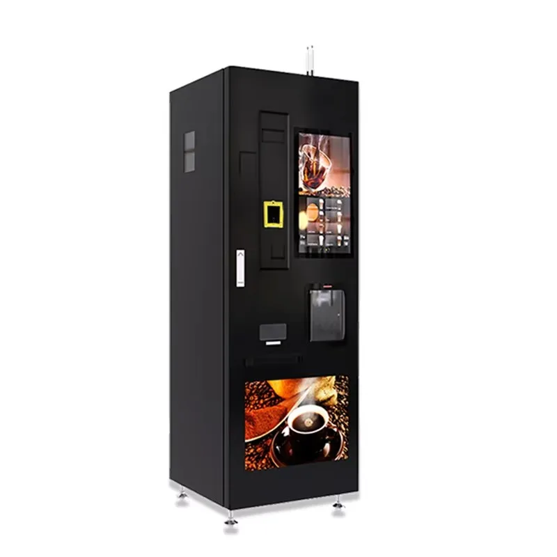 Smart Professional Coffee Vending Machine with Coffee Bean Grinder