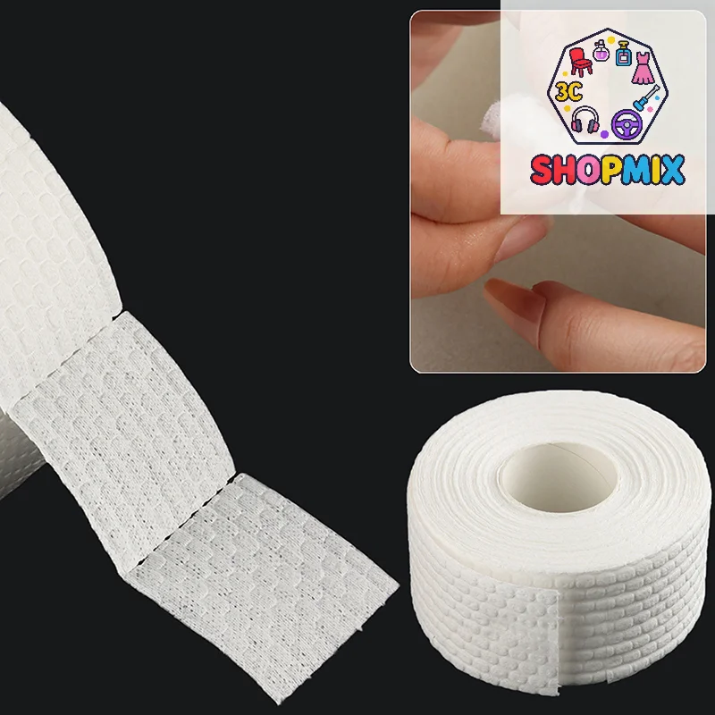 500/1000 pièces rouleau professionnel non pelucheux Nail Art Gel dissolvant de vernis coton tampon lingette à ongles nettoyage cosmétique nettoyage des ongles essuyage coton