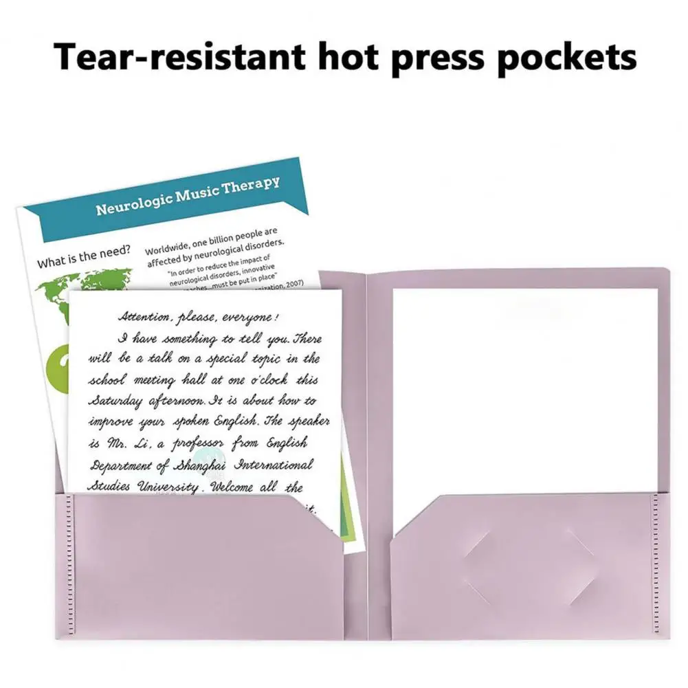 

Яркие настольные органайзеры, красочный пластиковый органайзер для визитных карточек Macaron с двойным карманом, легкий прочный файл для тяжелых условий эксплуатации