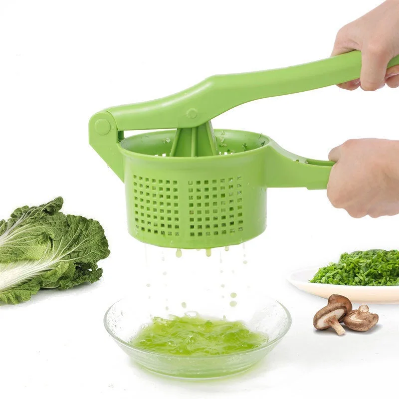 

Handheld Plastic Vegetable Stuffing Squeezer Fruits Press Dryer Water Remover Extruder Lemon Squeezing Supplies Kitchen Tool