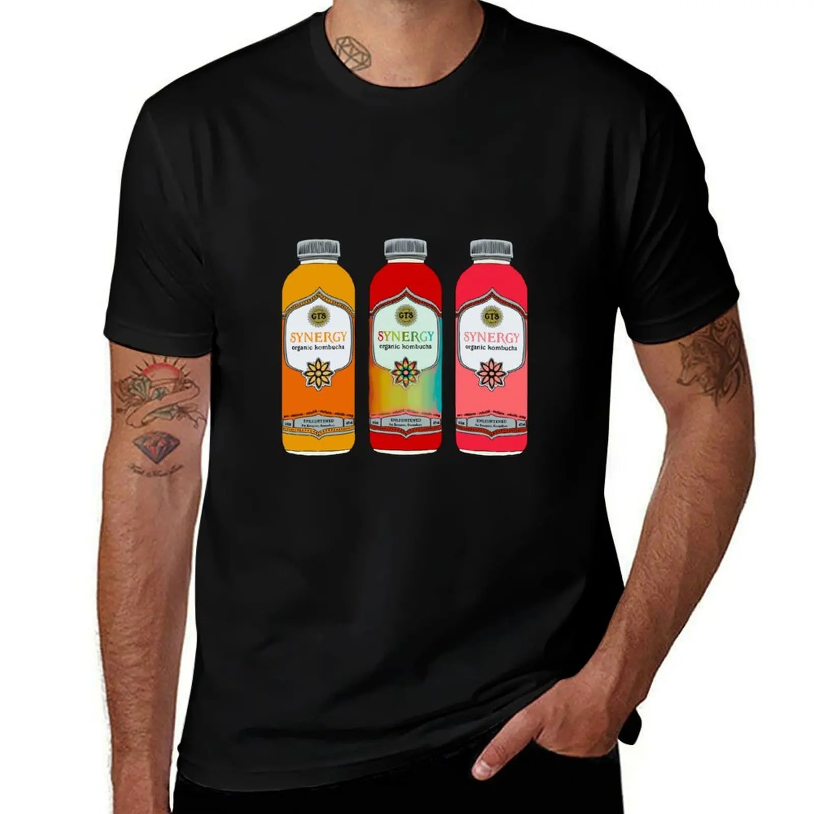 

kombucha trio T-Shirt Big Size Loose Fit Tee Shirt