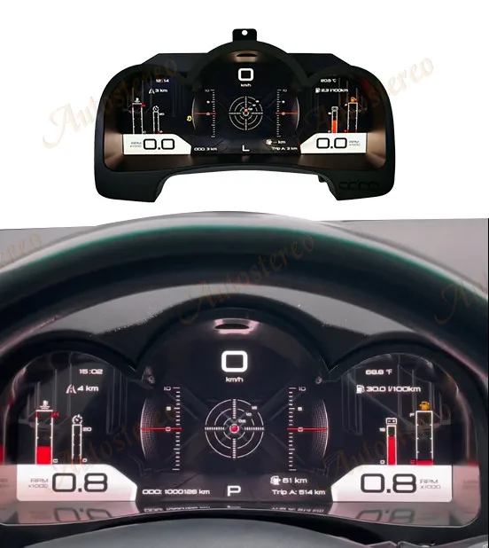 

Обновление 2026 для Toyota Hilux Fortuner 2007-2015, виртуальный кабин, цифровой кластер, автомобильный одометр, экран приборной панели, ЖК-измеритель скорости-