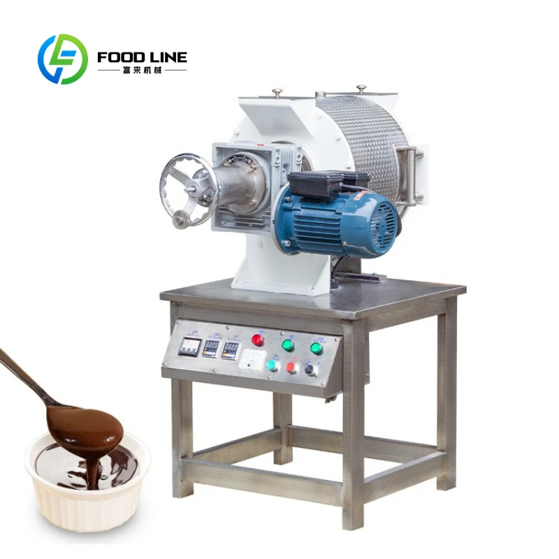 Sesame Processing Grinding Machine Tahini Grinder Small Shea Milk Peanut Butter Make Machine Chocolate Making