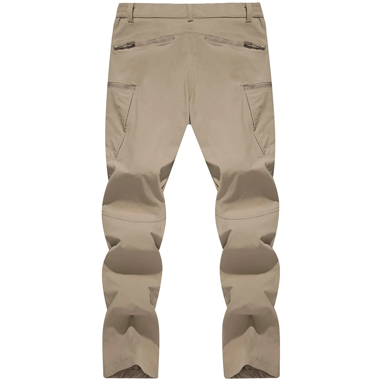 Summer Lightweight Trousers Mens Tactical Fishing Pants Outdoor Hiking Nylon Quick Dry Cargo Pants Casual Work Trousers