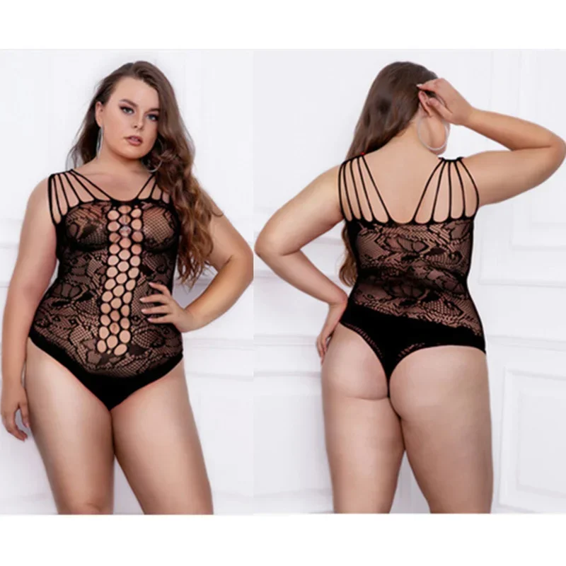 

Сексуальное нижнее белье больших размеров, ажурное боди, чулки для тела, эротическое прозрачное нижнее белье, колготки, сексуальное ночное белье, костюм для женщин