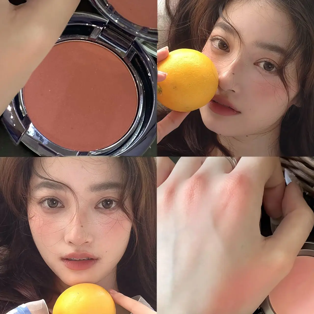 Velvet Soft Mist Blush, Not Easy to Clump, Color Can Be Layered, Suitable for All Skin Tones, Beginner-Friendly, Everyday Party Cheek Makeup