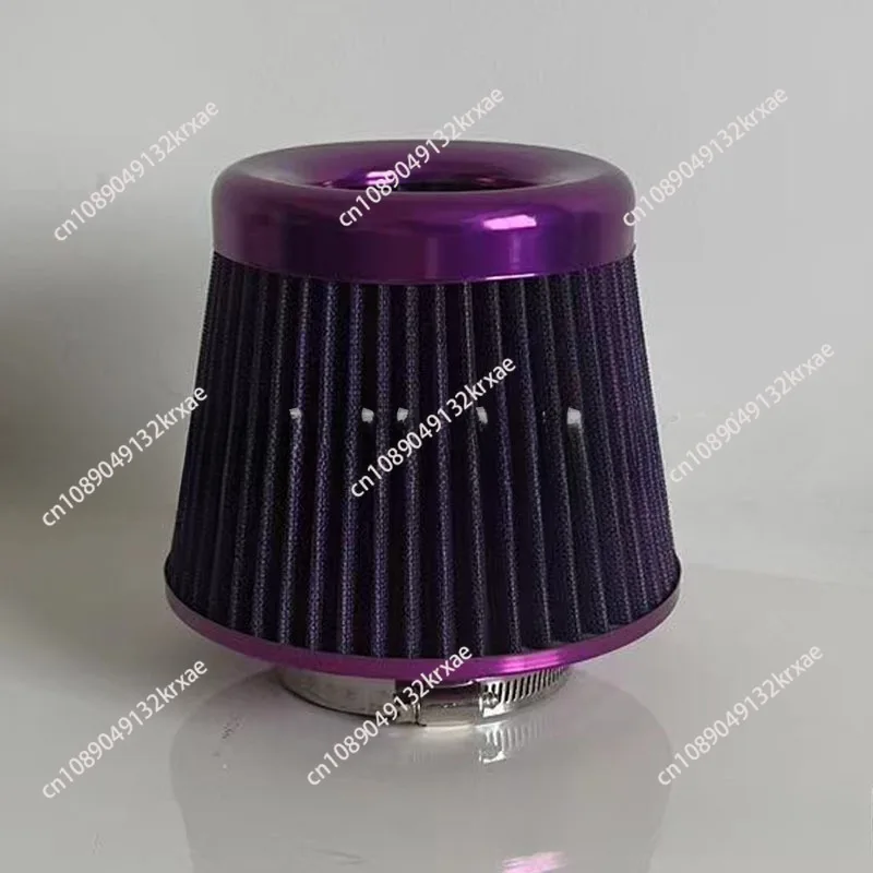 Car modified mushroom head air filter large flow intake mushroom head air filtration 76MM diameter