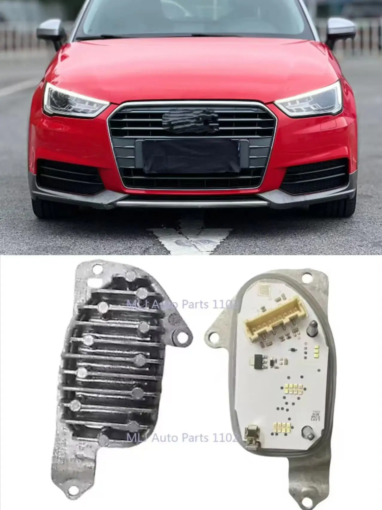 OEM 82A998473 L 82A998474 R для AUDI A1 S1 Светодиодный модуль дневных ходовых огней Angel Eyes DRL 2018-2023
