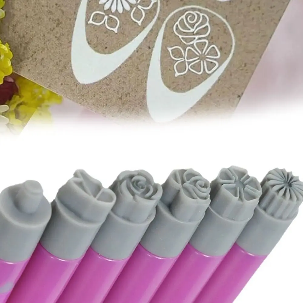 4/610/15PCS Manicure Tools Nail Art Stamp Pen Set Durable Flower Painting Drawing Nail Graffiti Pen Nail Art Brush