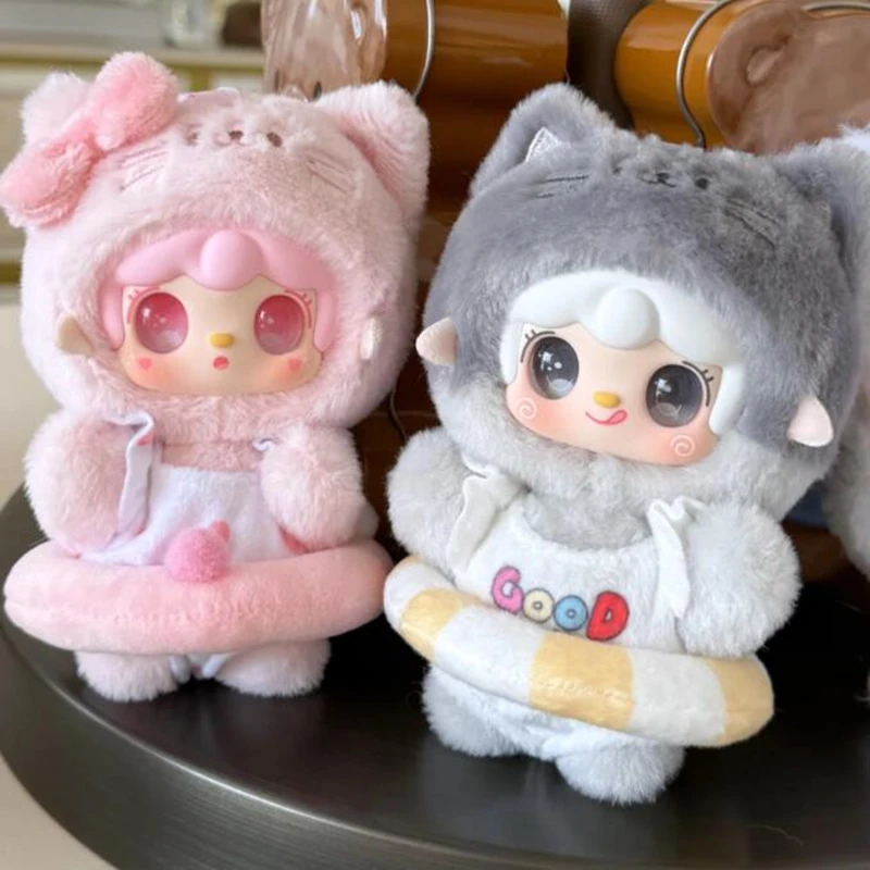 

Подлинная Mystery Box Yooki Cute Meow Meow Summer Party Series Mystery Box Виниловая подвеска Кукла Yooki Сумка Подвеска Коллекционная игрушка в подарок