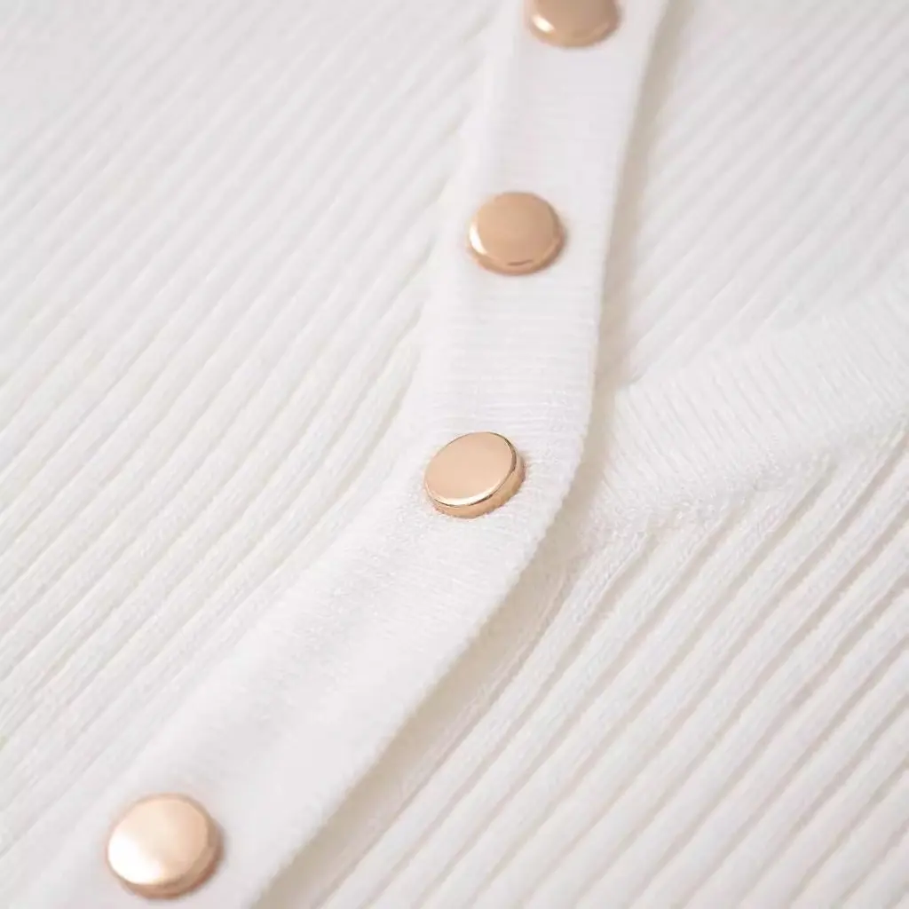 الخريف النمط الأوروبي والأمريكي الذهب صف مشبك إبرة مسطحة أعلى المرأة الأزياء المفتوحة سترة بالجملة 3471019