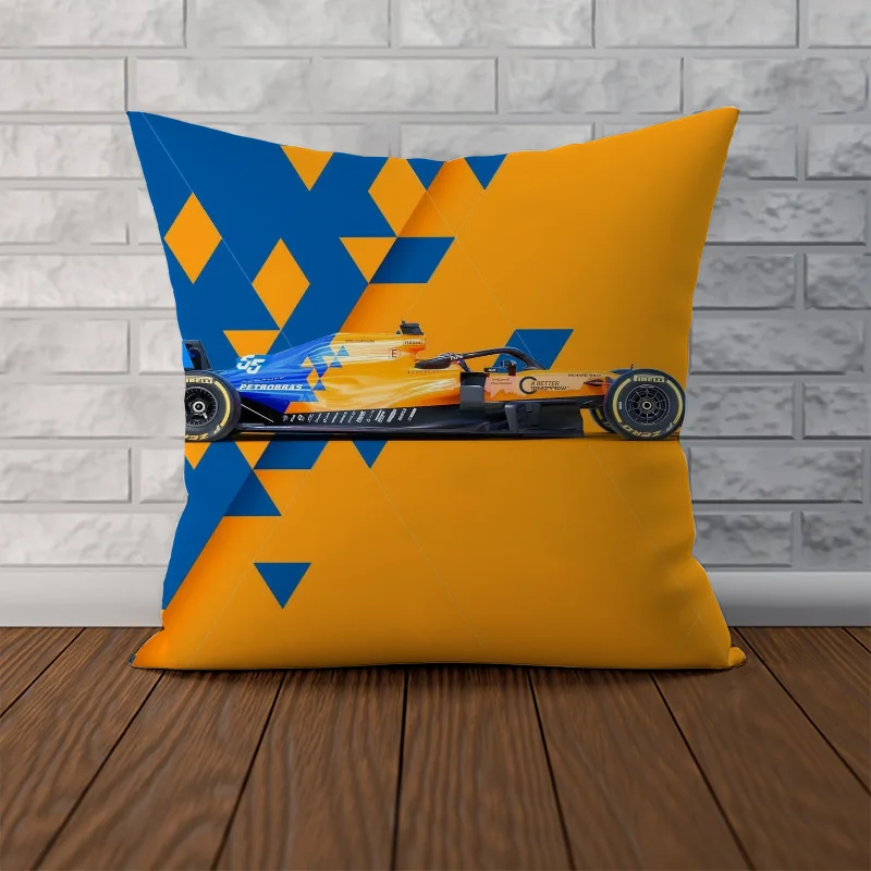 Decorative Pillow Covers Mclaren F1 for Sofa Cover Couch Pillows Decoration Living Room Pillowcase 45x45 Pillow Cases Cushions