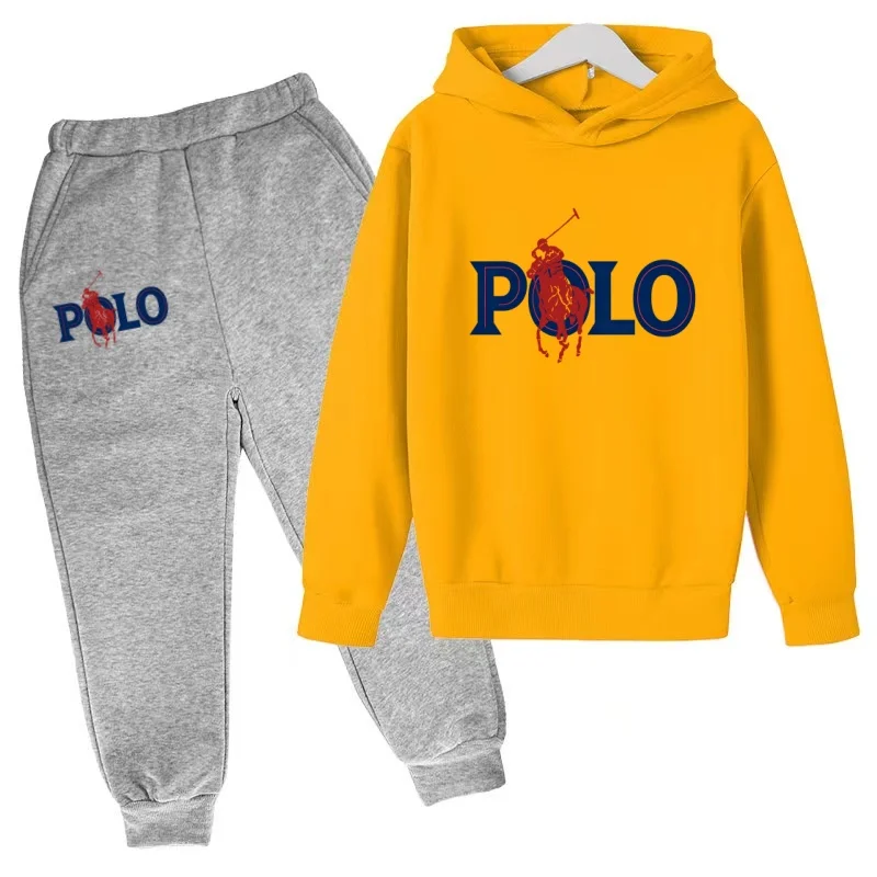 Neuer Stil Modischer Kapuzenpullover für Kinder von 3 bis 13 Jahren - Sportbekleidung mit Buchstabenmuster-Design Geeignet für Jungen und Mädchen – Detail 12