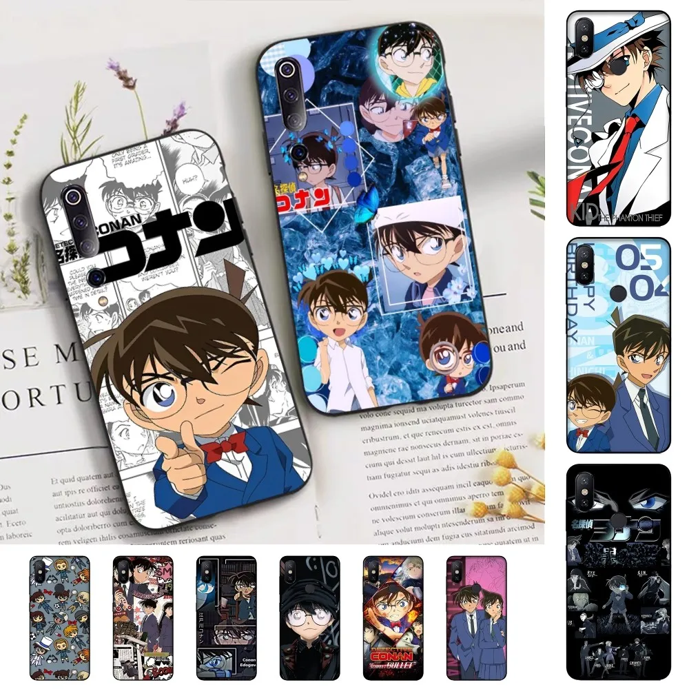 Detective Conan Phone Case For Xiaomi Mi 5X 8 9 10 11 12 lite pro 10T PocoX3pro PocoM3 Note 10 pro lite