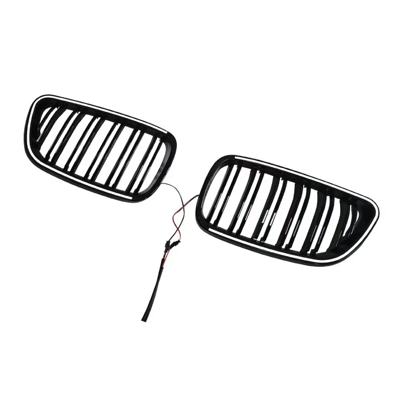 

2013-2020 For BMW 2 Series F22 Racing Grills dual-line LED with light with light in the network PC material replacement