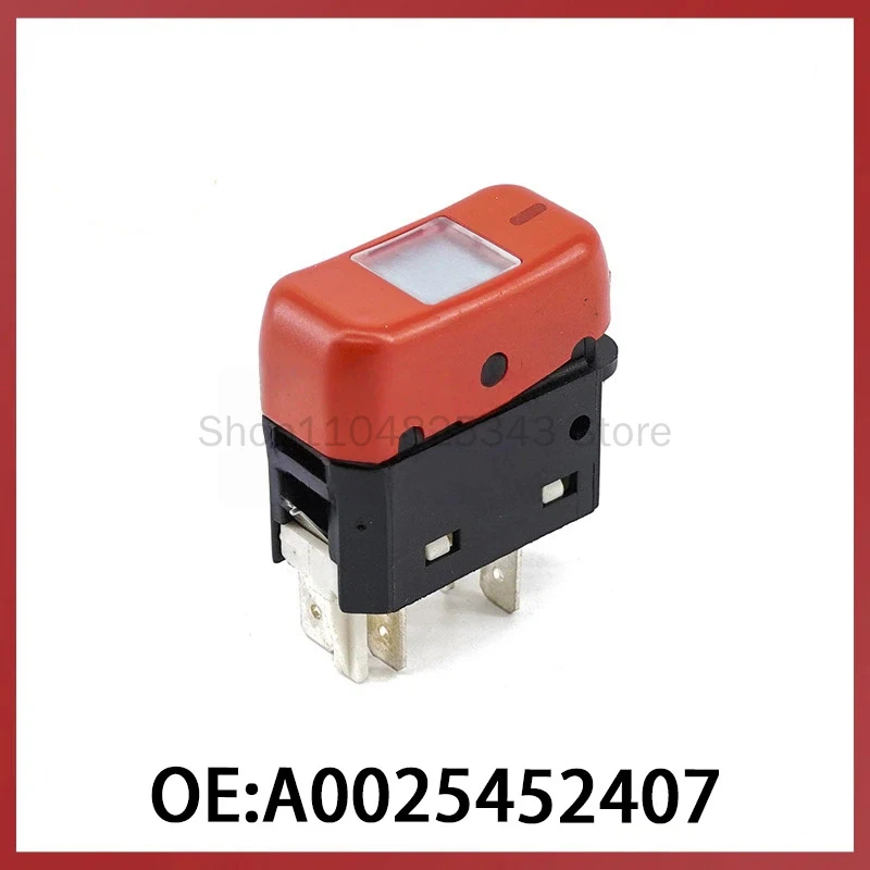 

A0025452407 Applicable to Mercedes-Benz truck hazard warning light, double flashing emergency switch, alarm light button switch