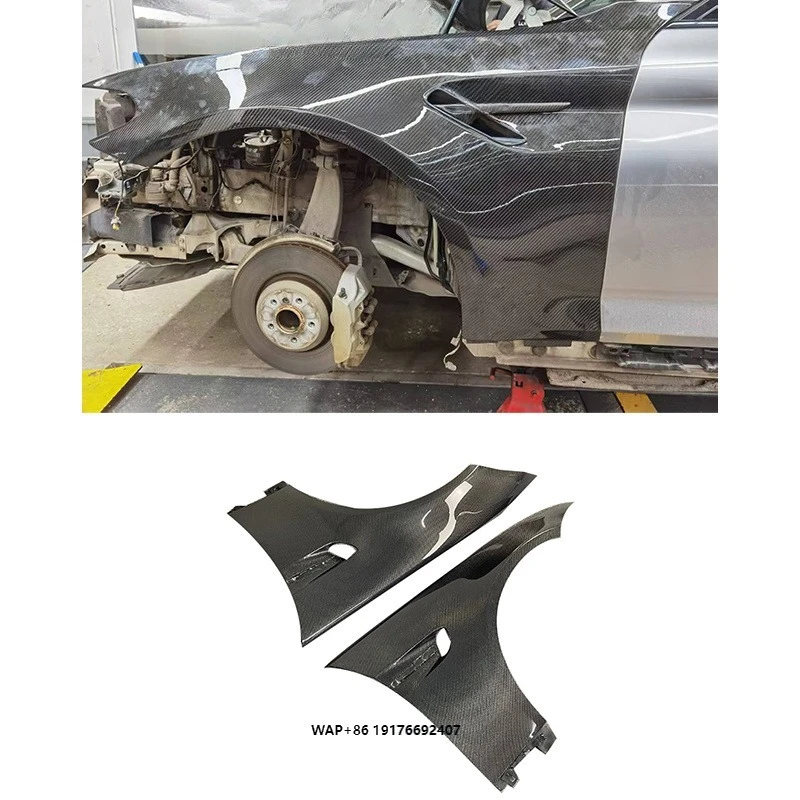 High Quality OEM Style  Body Kit Real Dry Carbon Car Fenders Suitable for M5 F90 Tested Fitment