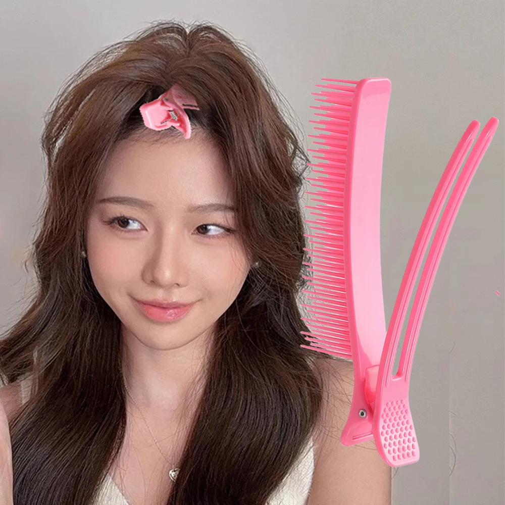 New Simple Fluffy Hair Clip Comb Curling Roots High Natural Fluffy Hairpin Women Hair Curler Hair Curler Styling Fluffiness Tool
