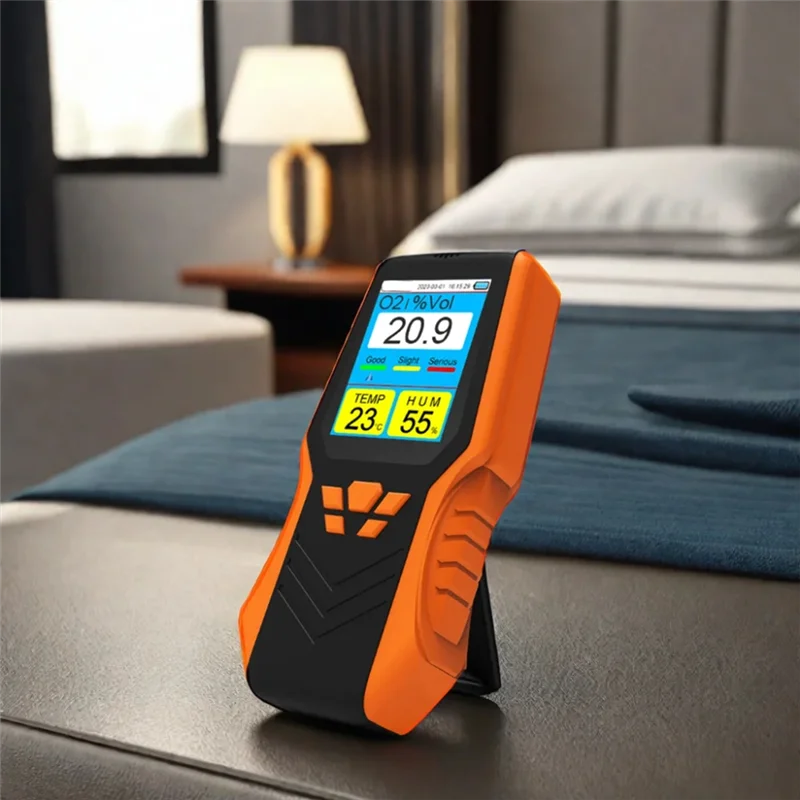 Y43A-Handheld Sauerstoff Luft Qualität Monitor Hohe Präzision Temperatur Feuchtigkeit O3 Sensor Gas Detektor