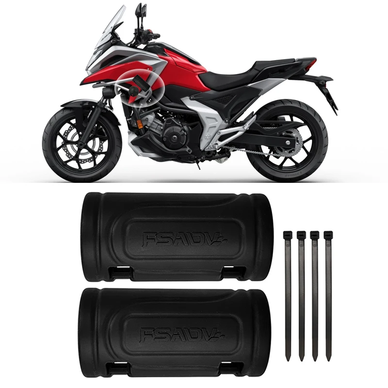 

NC750X X-ADV 750 CRF1000L AFRICA TWIN CB650R Engine Crash Bar Protector Bumper Guard Decorative Block For HONDA 25mm Bumper