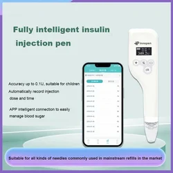 Intelligent Electronic Insulin Injector Can Be Used By Children And Adults With Automatic Recording Of Injection Time And Dosage