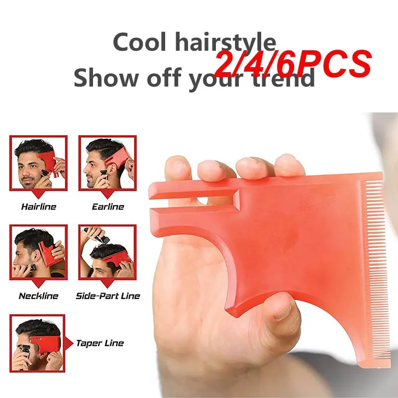 2/4/6PCS Haircut Kit Precise Trimming Professional Results Durable Stylish Styling Professional Hairline Shaping Tool Haircut