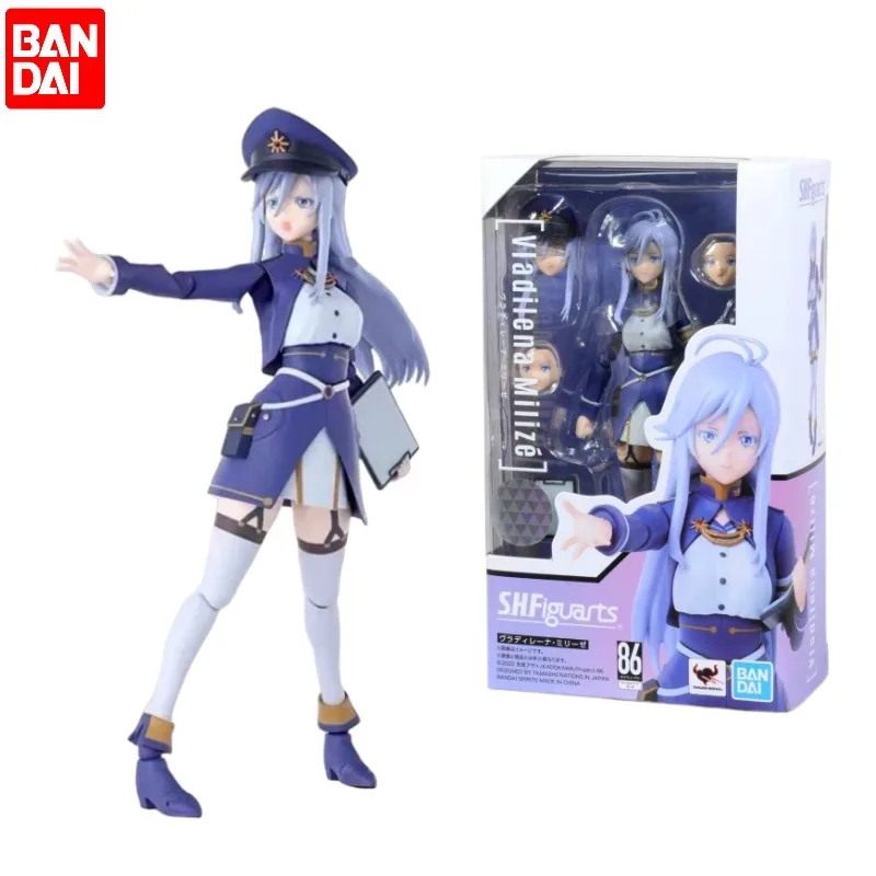 

Bandai Genuine Shf Anime 86 Eighty Six Vladilena Milize Figurine Action Figure Toys For Adult Christmas Gift Collection Gift