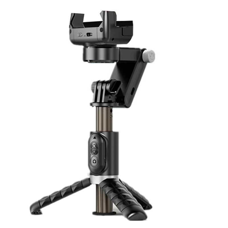 

Phone Wireless Gimbal Stabilizer Handheld Phone Stabilizer Live Recording With Fill Light