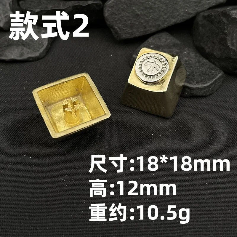 

Original Manufacture Asuka Mechanical Customized Keyboard Cross Axis Metal Keycap ESC Single Keycap